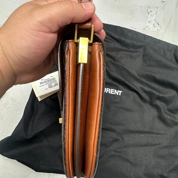 SAINT LAURENT Saint Laurent Satchel Le Monogram Shoulder Bag 568604 Leather - Picture 6 of 12